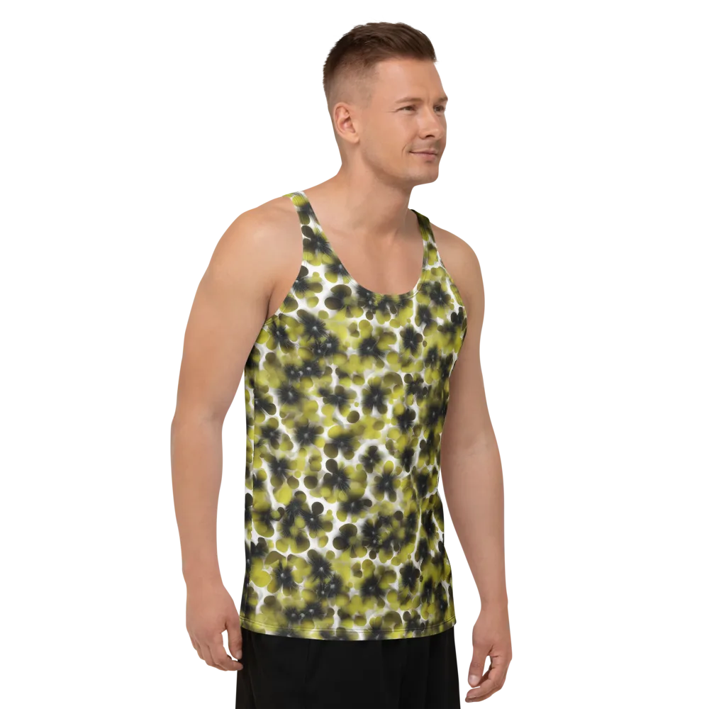 Chartreuse Midnight on Men's Tank Top — Right Front