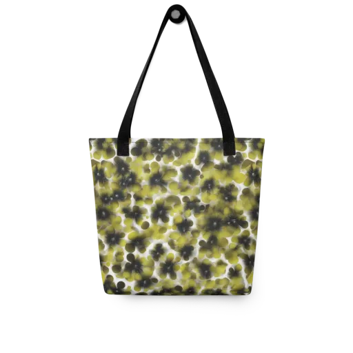 Chartreuse Midnight on a Tote Bag