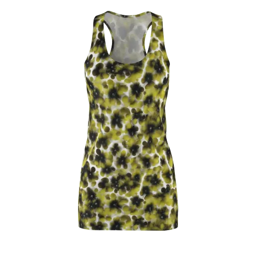 Chartreuse Midnight on a Racerback Dress