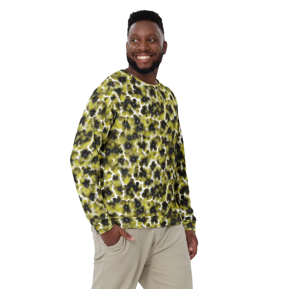 Chartreuse Midnight on Sweatshirt — Front