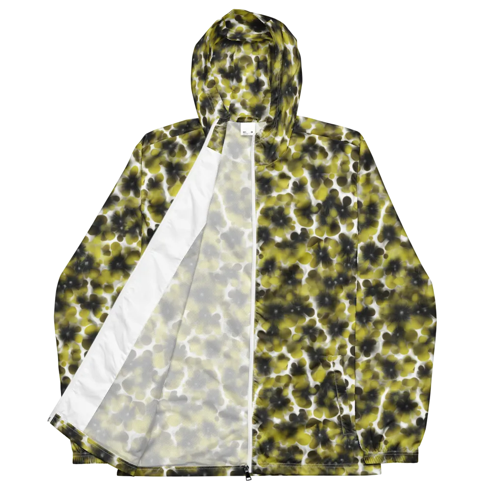 Chartreuse Midnight on Men's Windbreaker — Front