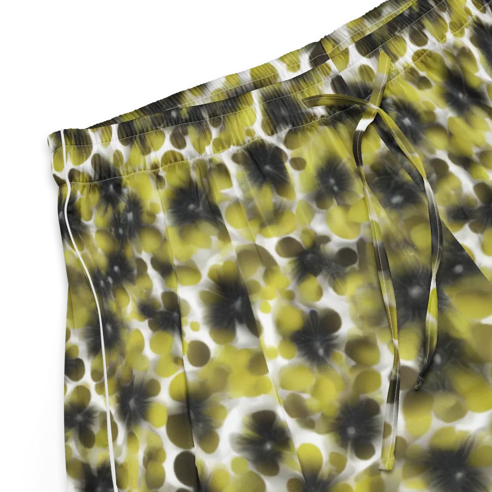 Chartreuse Midnight on Women's Pajama Shorts — Product details