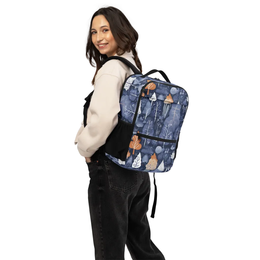 Midnight Canopy on Utility Backpack — Back