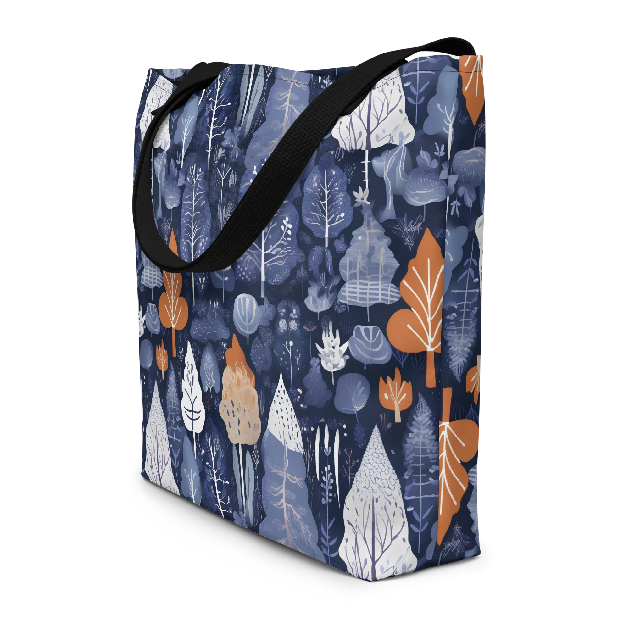 Midnight Canopy on Large Tote Bag W/ Pocket — Front