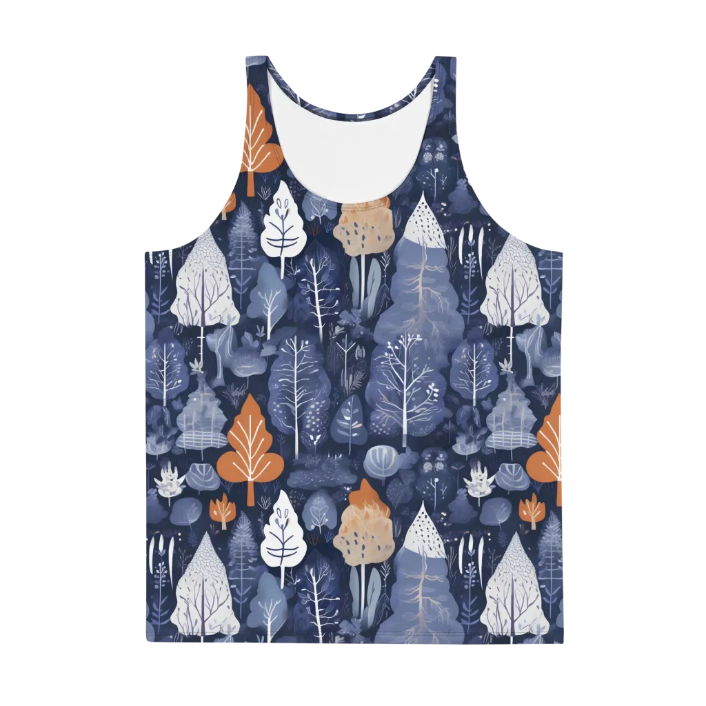 Midnight Canopy on Men's Tank Top — Front