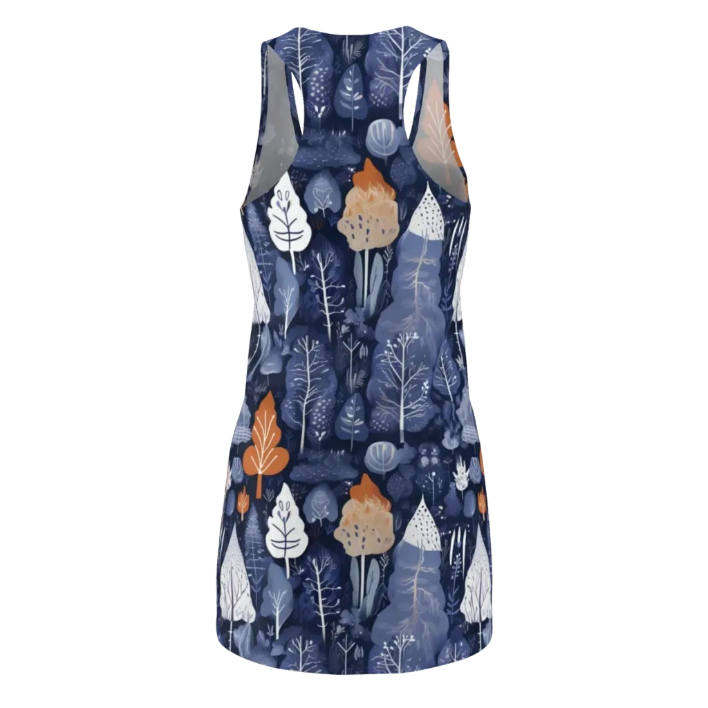 Midnight Canopy on Racerback Dress — Back
