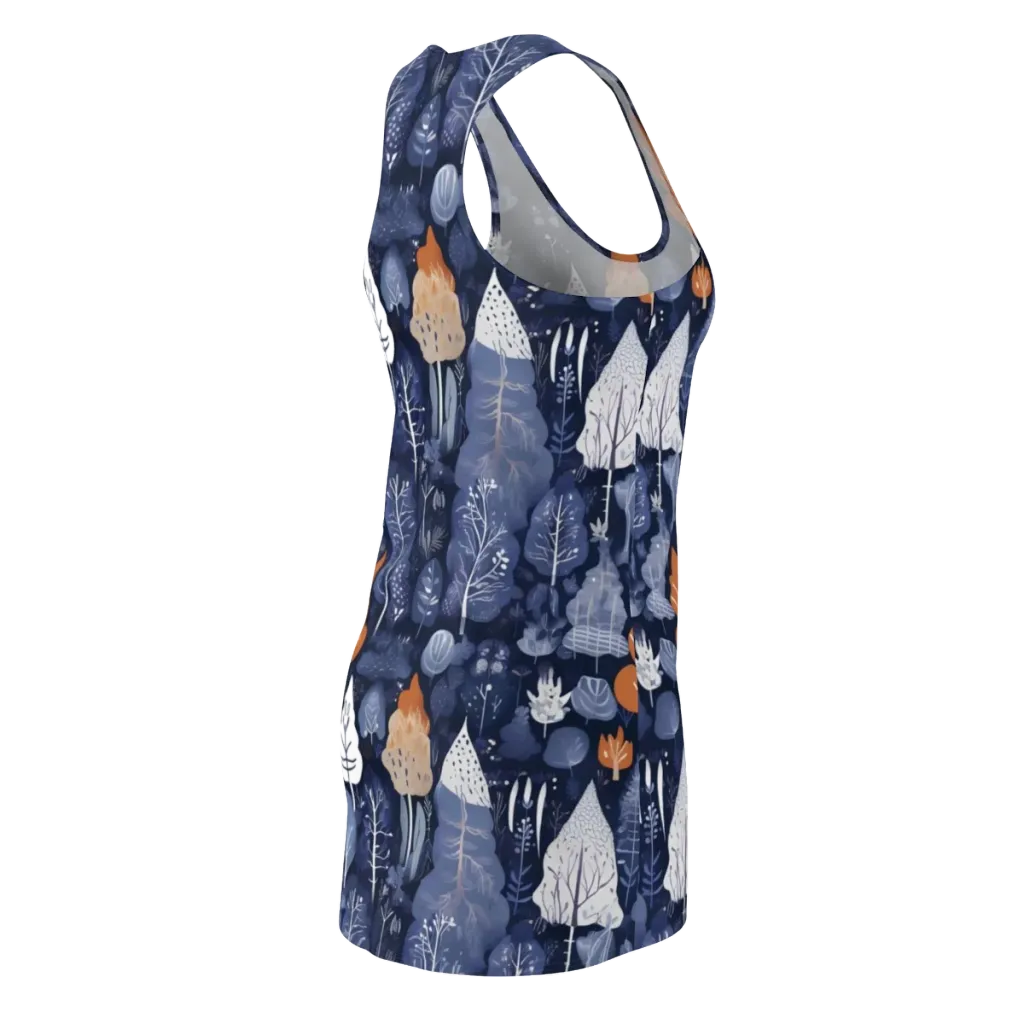 Midnight Canopy on Racerback Dress — Back Side