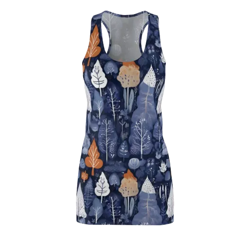 Midnight Canopy on a Racerback Dress