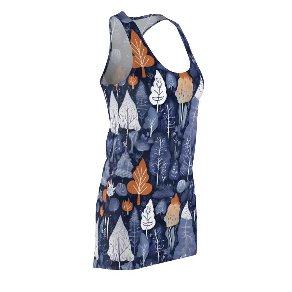Midnight Canopy on Racerback Dress — Front Side
