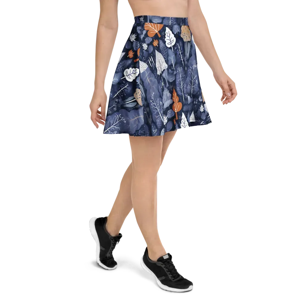 Midnight Canopy on Skater Skirt — Right