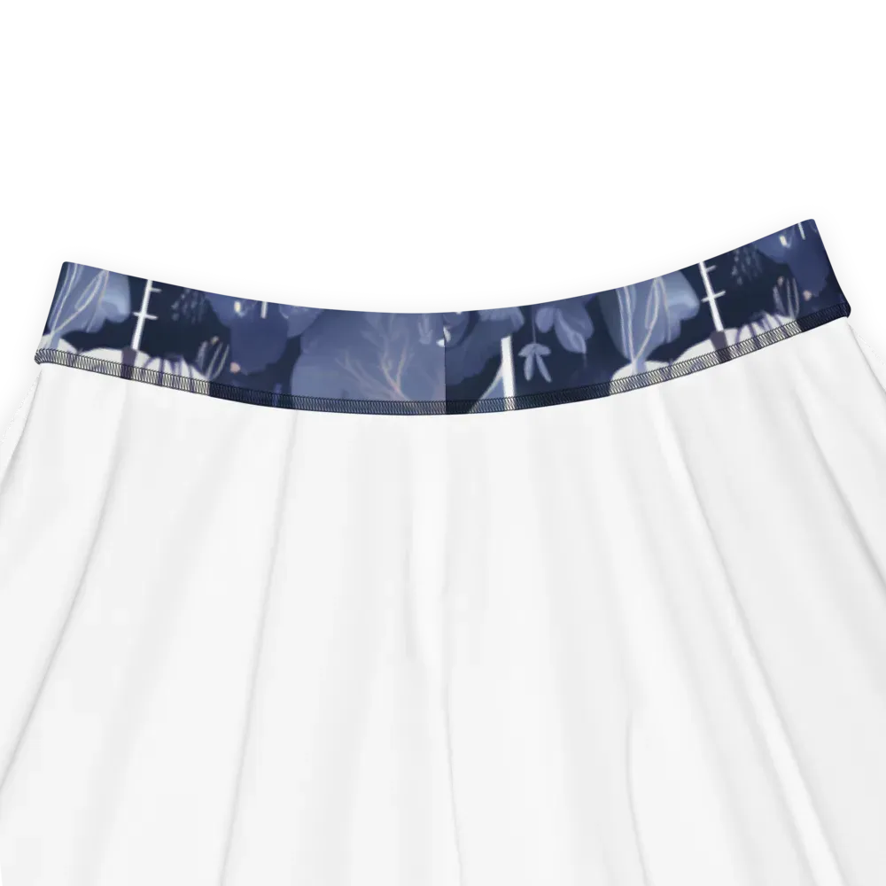 Midnight Canopy on Skater Skirt — Product details