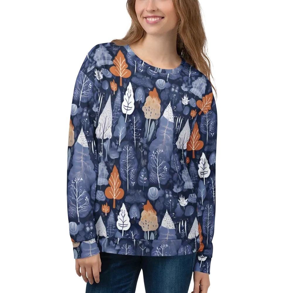 Midnight Canopy on Sweatshirt — Front