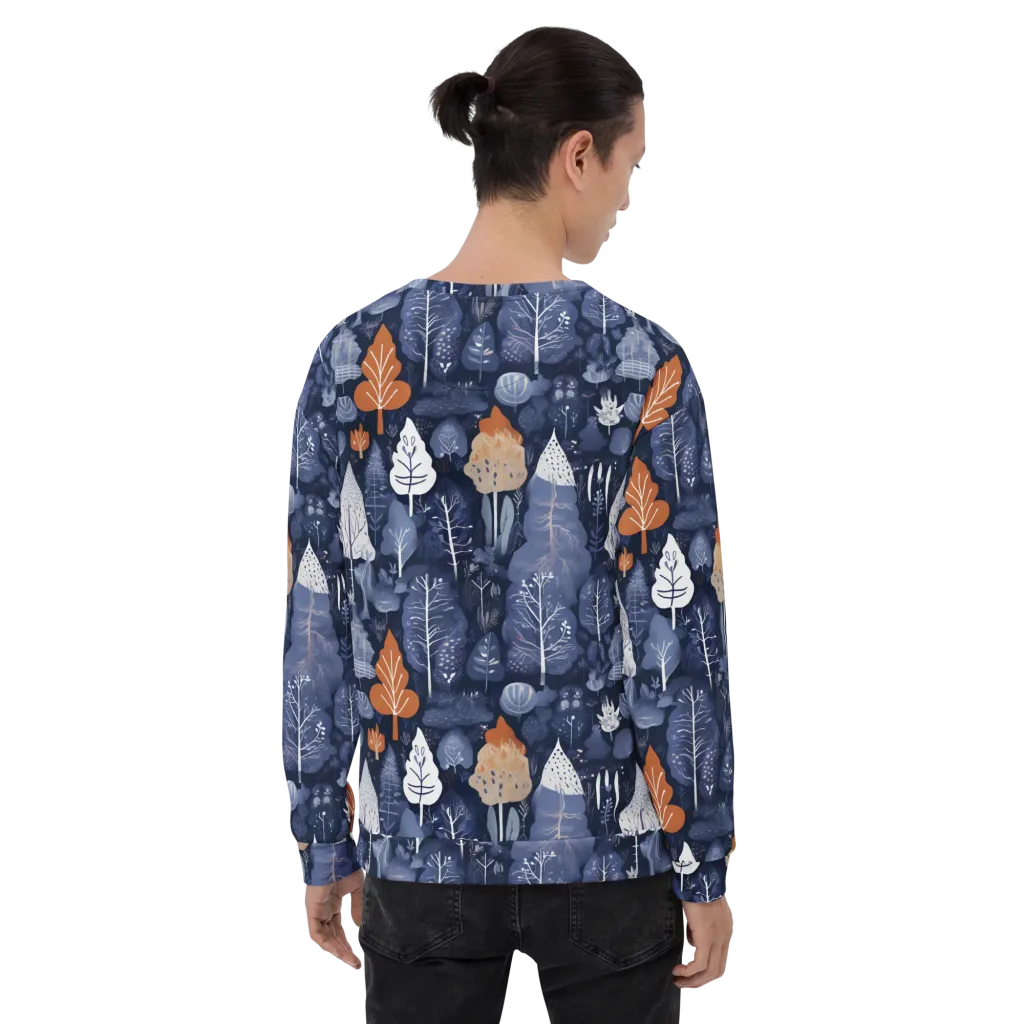 Midnight Canopy on Sweatshirt — Back