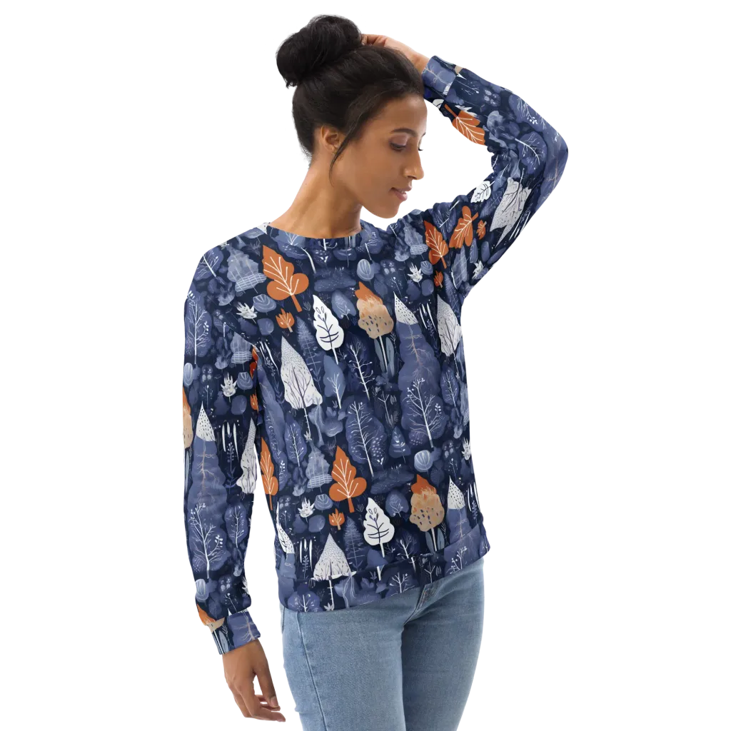 Midnight Canopy on Sweatshirt — Right Front