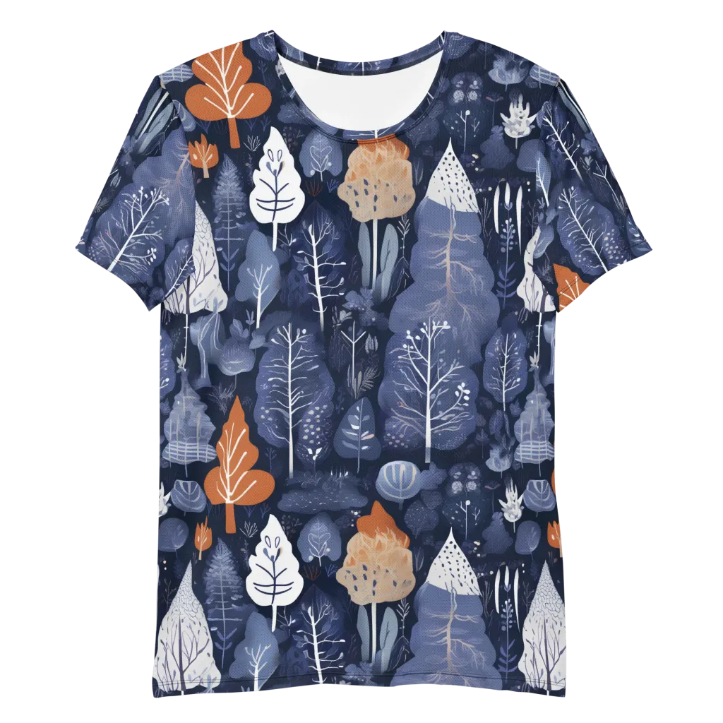 Midnight Canopy on Men's Athletic T-Shirt — Front