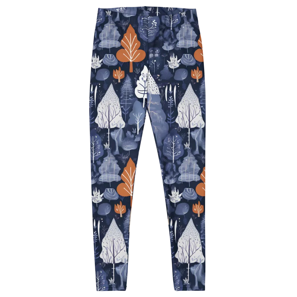 Midnight Canopy on Leggings — Front