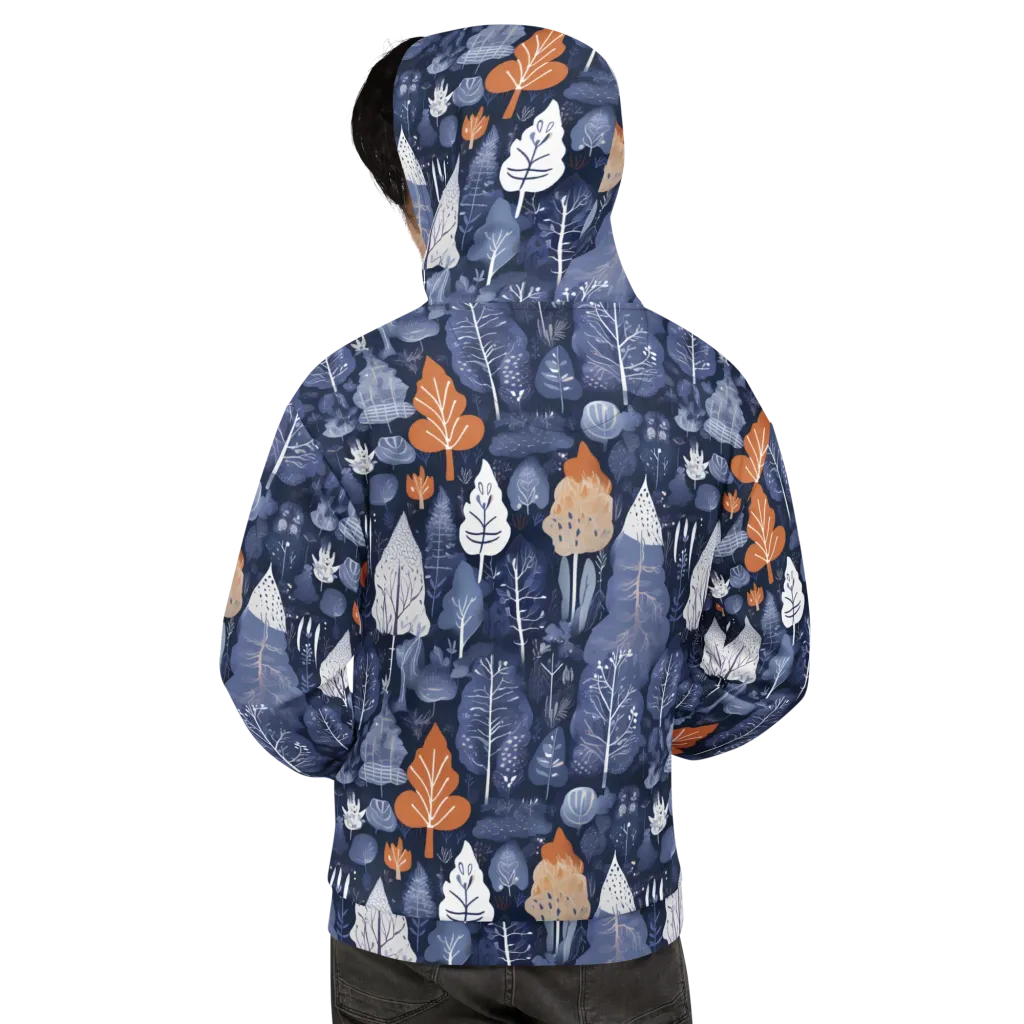 Midnight Canopy on Hoodie — Back