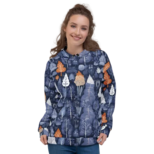 Midnight Canopy on a Hoodie
