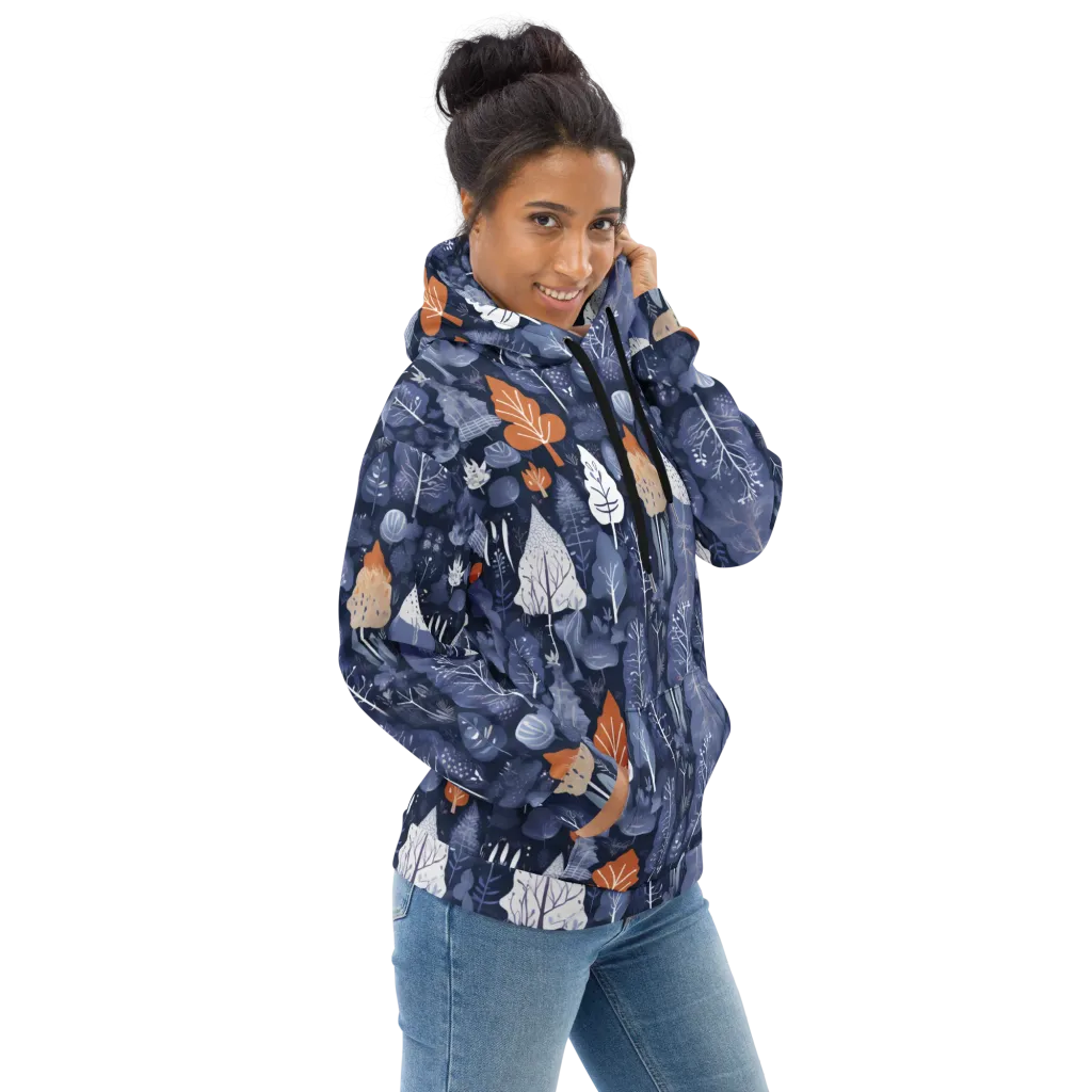 Midnight Canopy on Hoodie — Right
