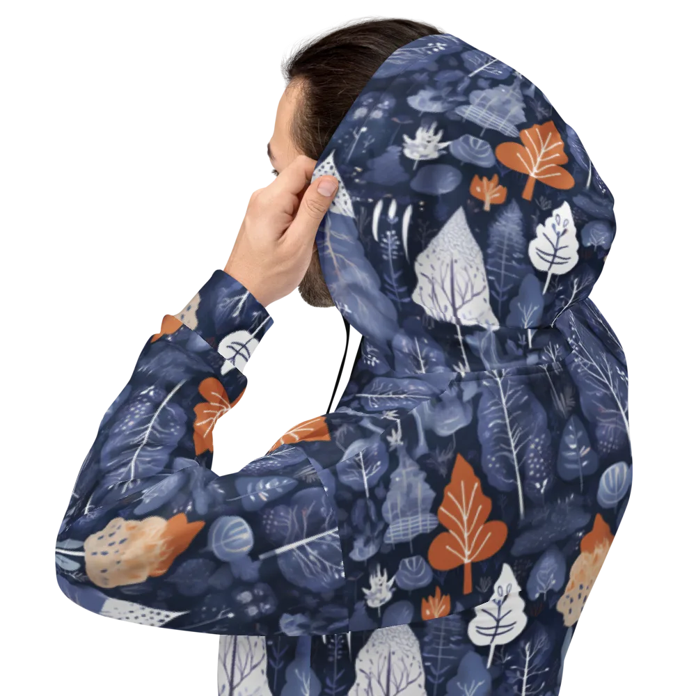 Midnight Canopy on Hoodie — Back