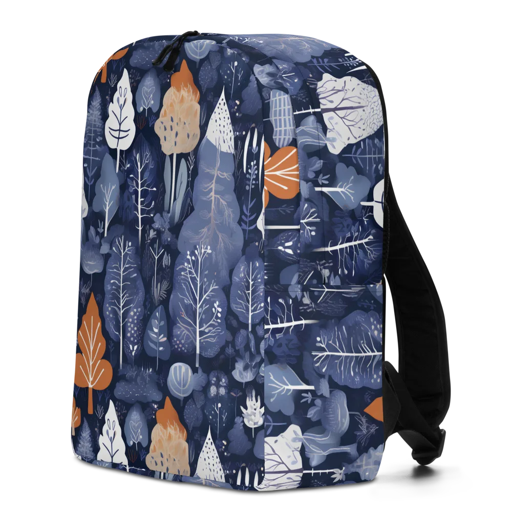 Midnight Canopy on Minimalist Backpack — Left