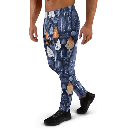 Midnight Canopy on a Men's Joggers