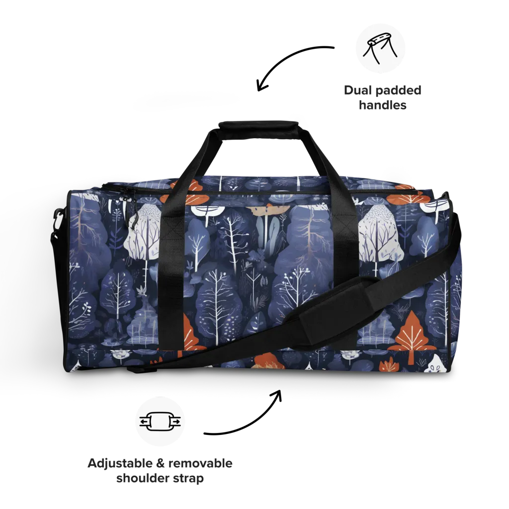 Midnight Canopy on Duffle Bag — Front