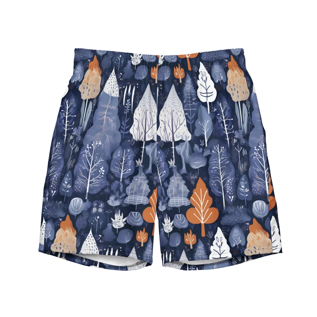 Midnight Canopy on Swim Trunks — Front