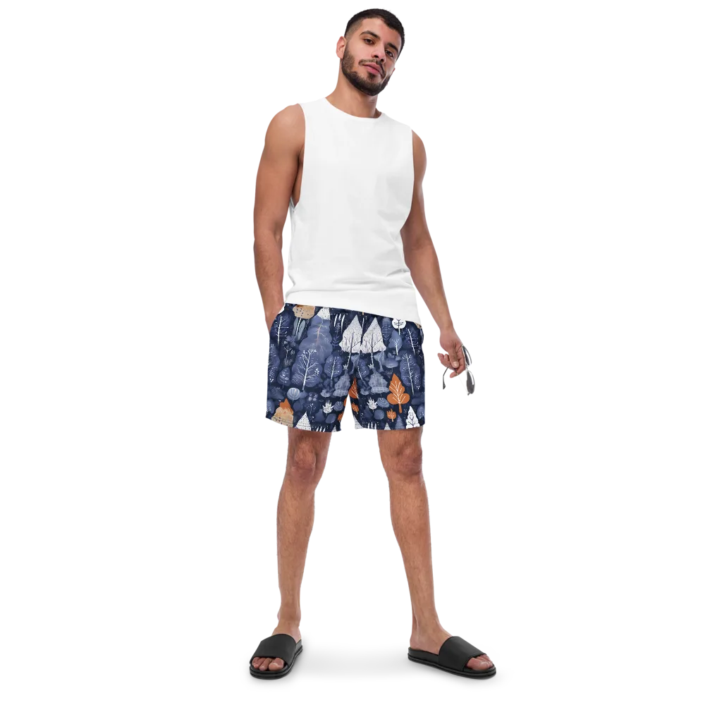 Midnight Canopy on Swim Trunks — Front