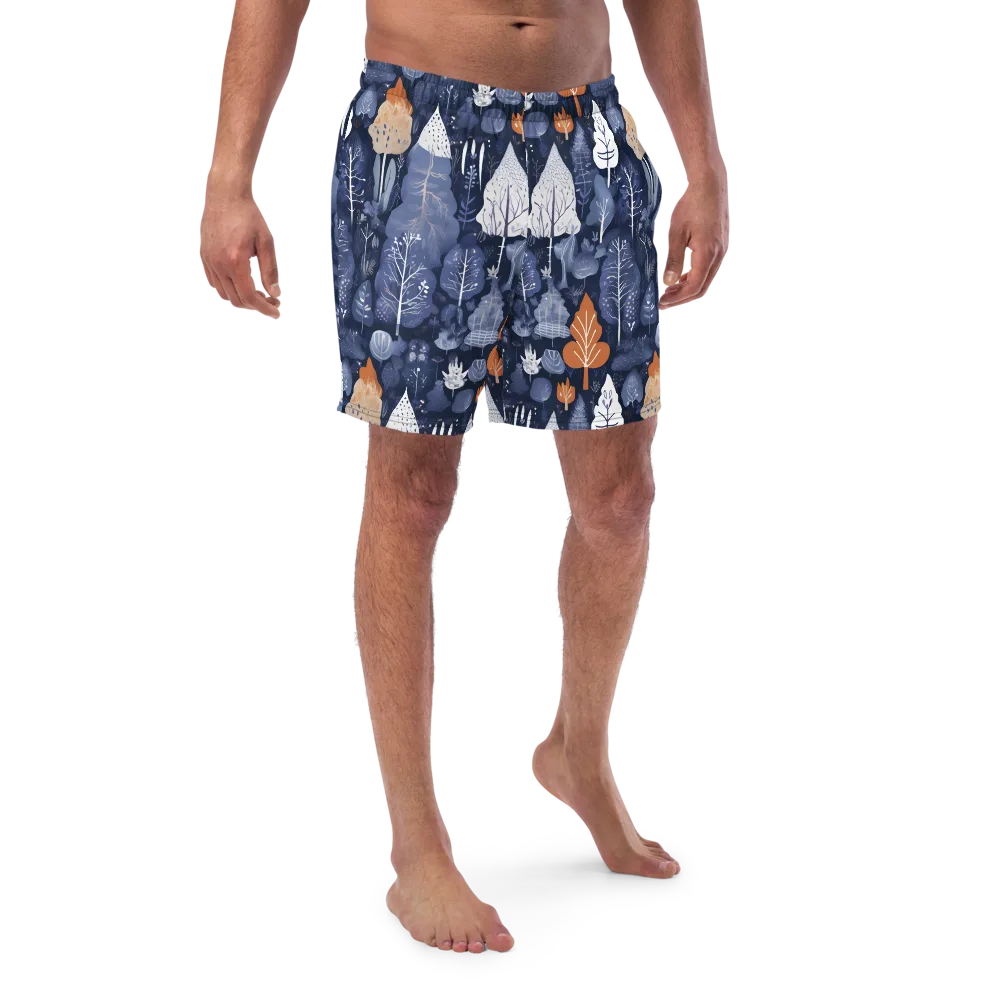 Midnight Canopy on Swim Trunks — Front
