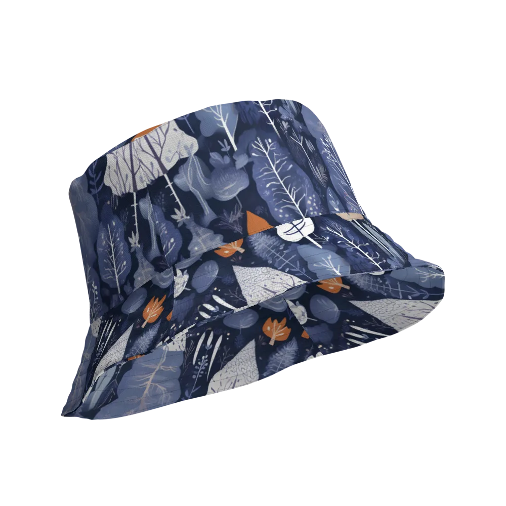 Midnight Canopy on Reversible Bucket Hat — Product details Outside