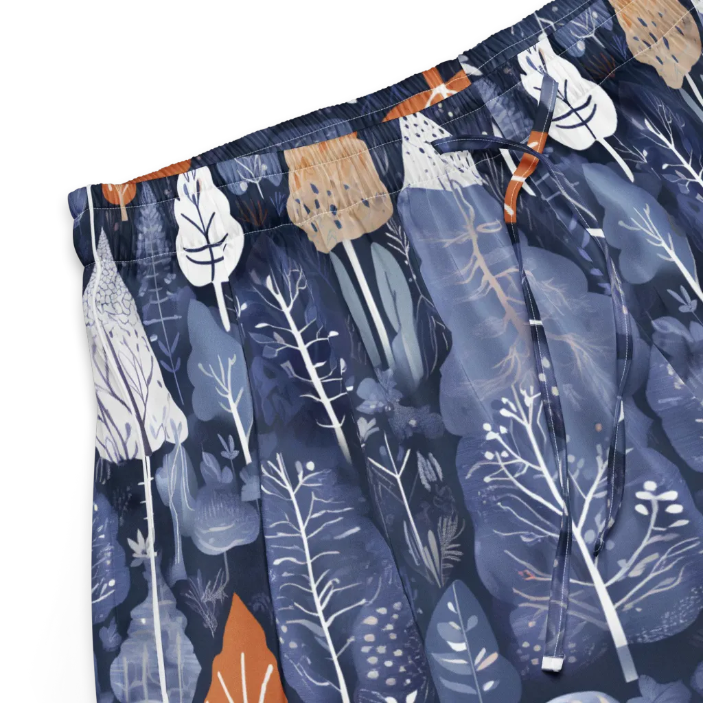 Midnight Canopy on Women's Pajama Shorts — Product details