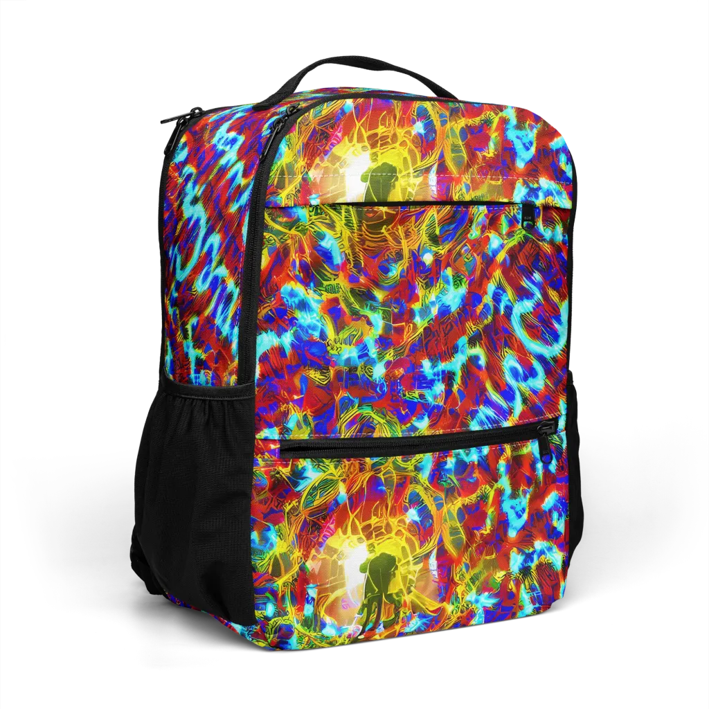 Electric Tempest on Utility Backpack — Right Front