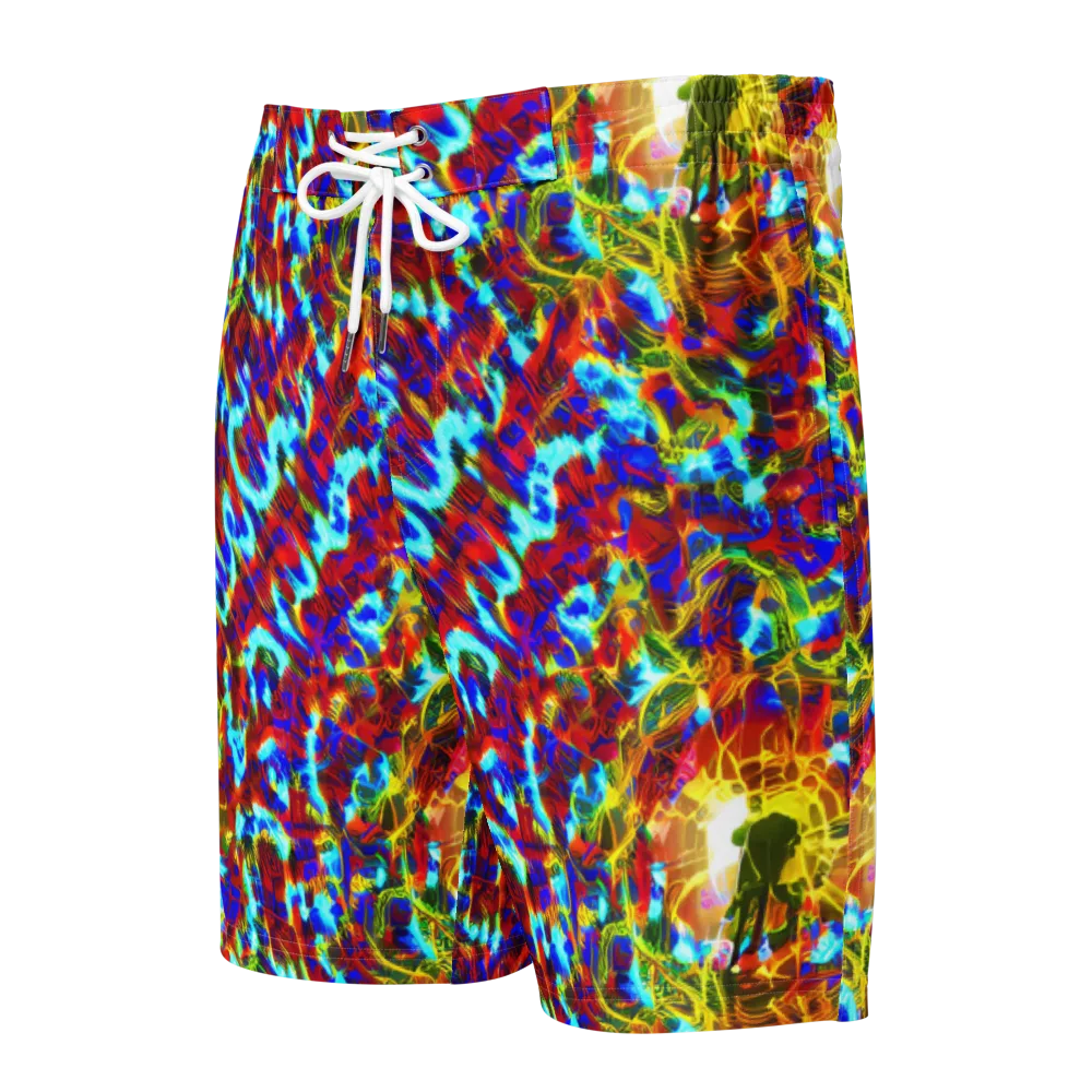 Electric Tempest on Men's Board Shorts — Front