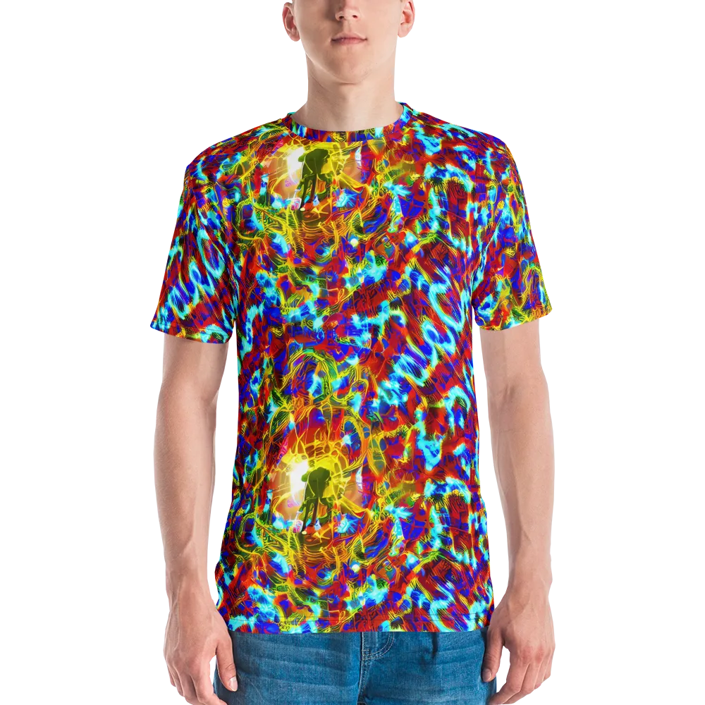 Electric Tempest on Men's Crew Neck T-Shirt — Front