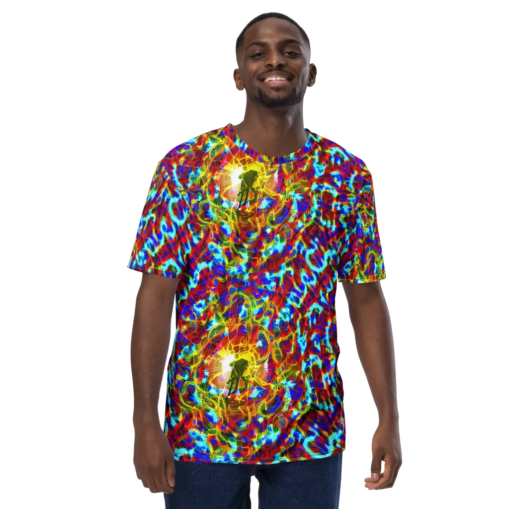 Electric Tempest on Men's Crew Neck T-Shirt — Front