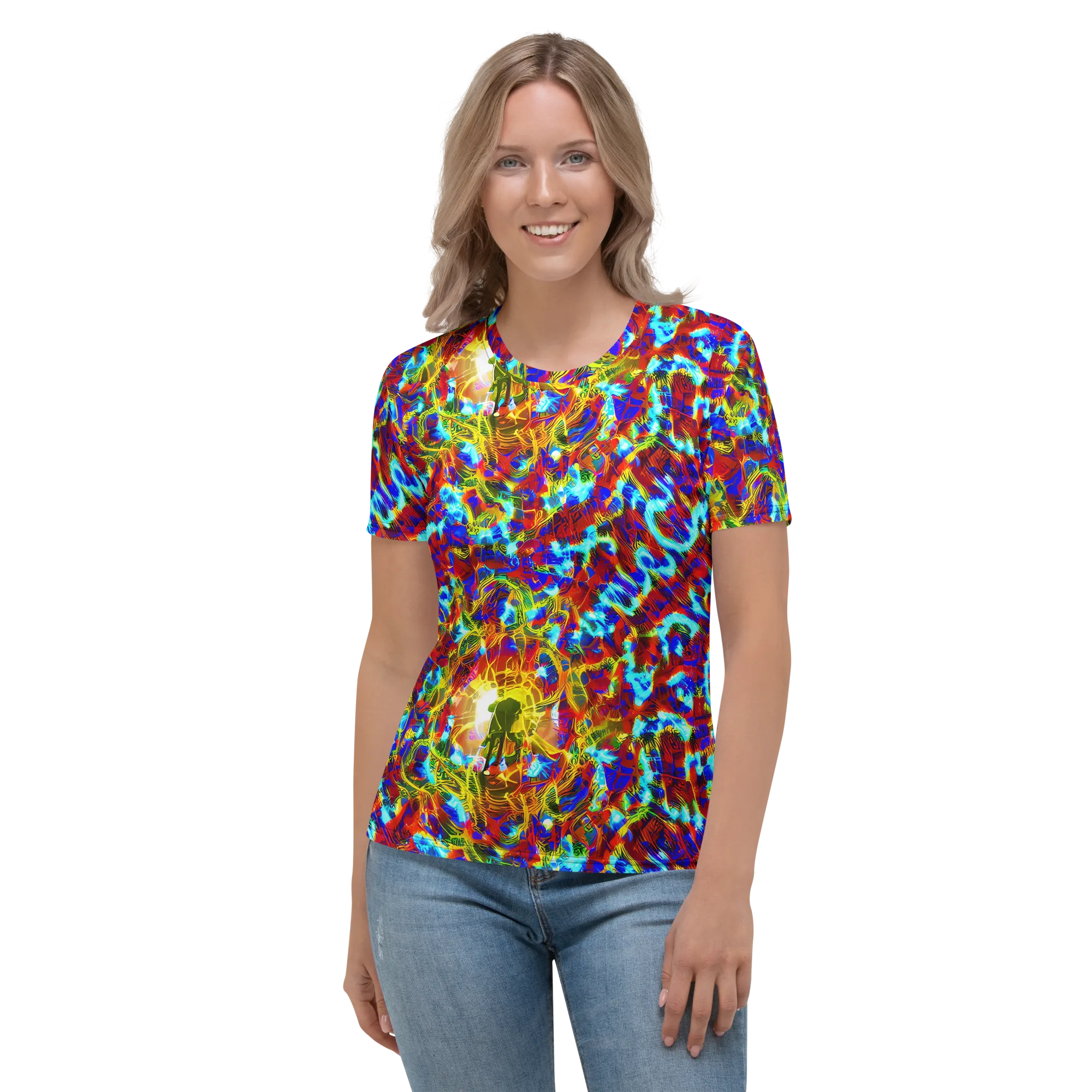Electric Tempest on Women's Crew Neck T-Shirt — Front