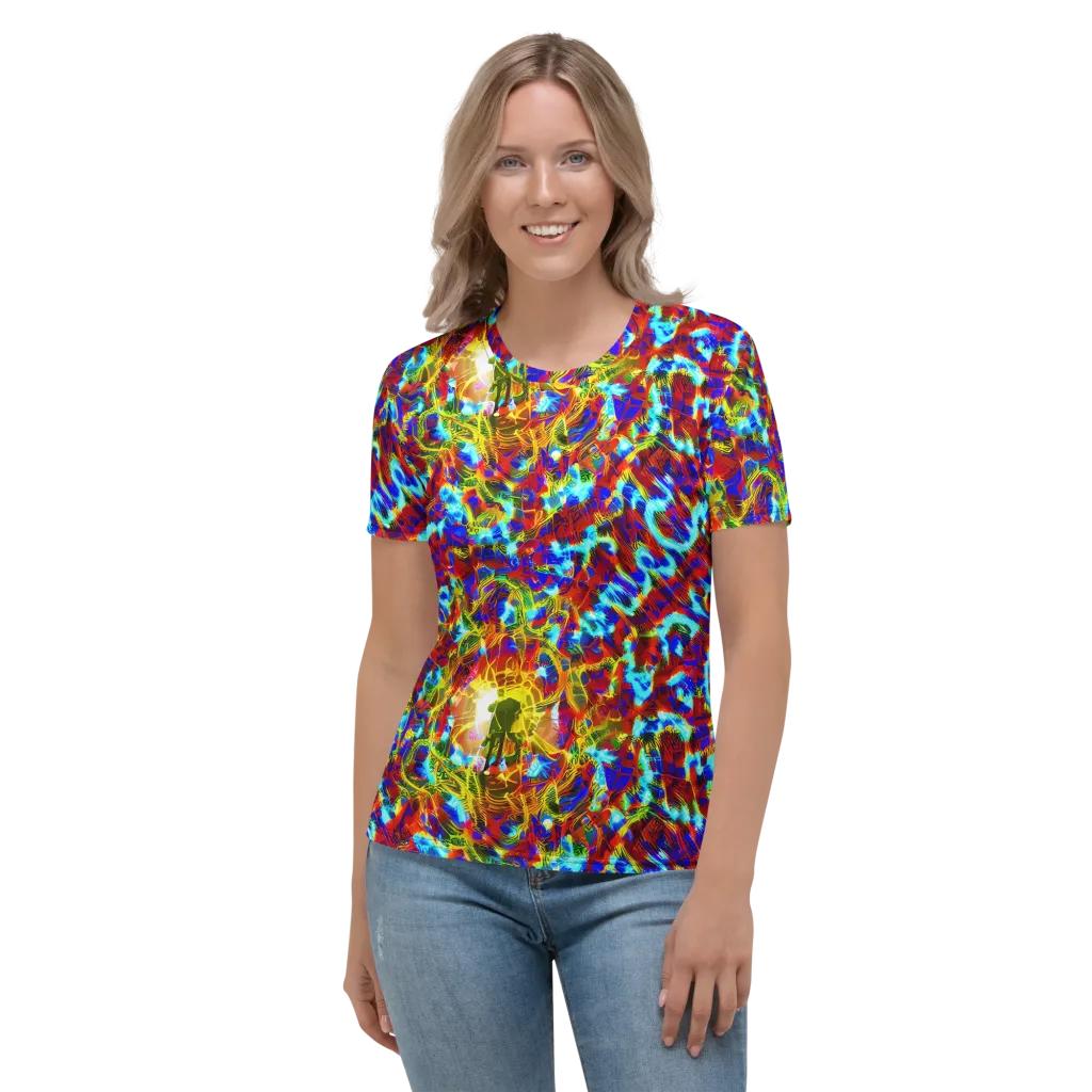 Electric Tempest on Women's Crew Neck T-Shirt — Front