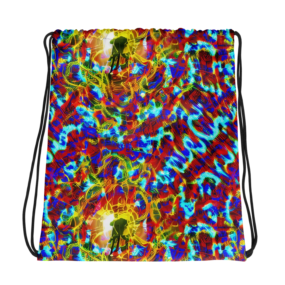 Electric Tempest on Drawstring Bag — Photo