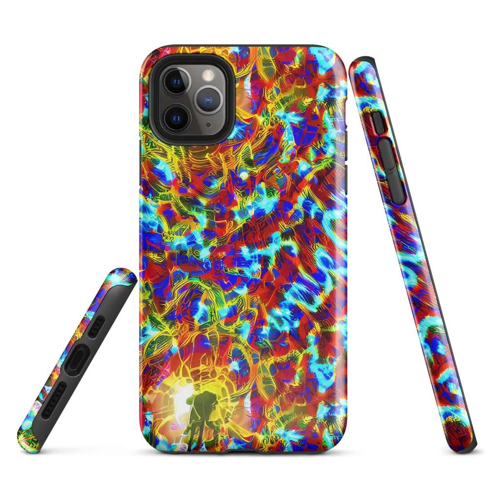 Electric Tempest on Tough Case for iPhone® — Front