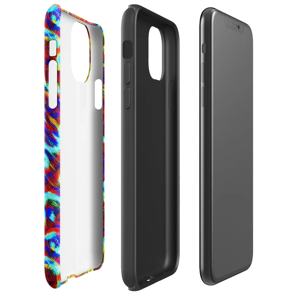 Electric Tempest on Tough Case for iPhone® — Right