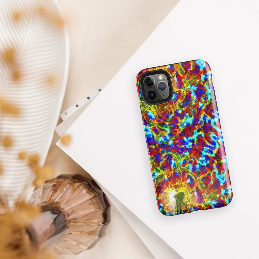 Electric Tempest on Tough Case for iPhone® — Front
