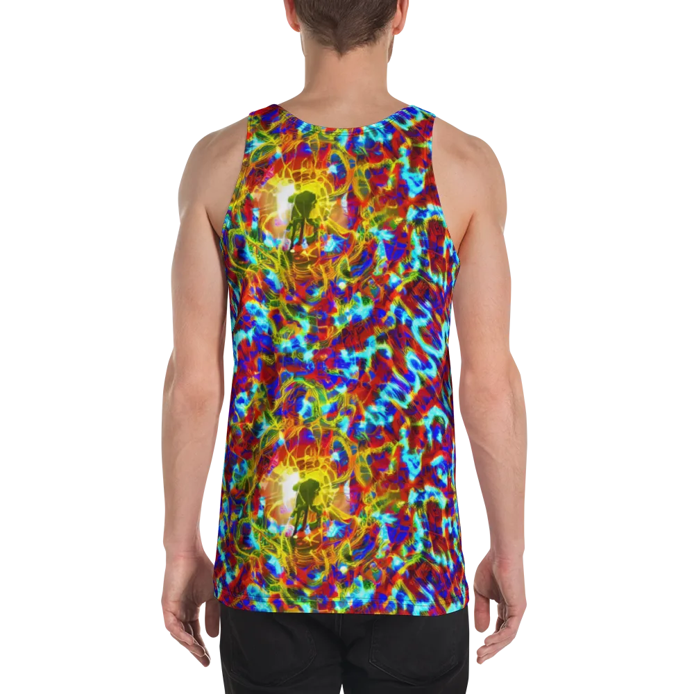 Electric Tempest on Men's Tank Top — Back