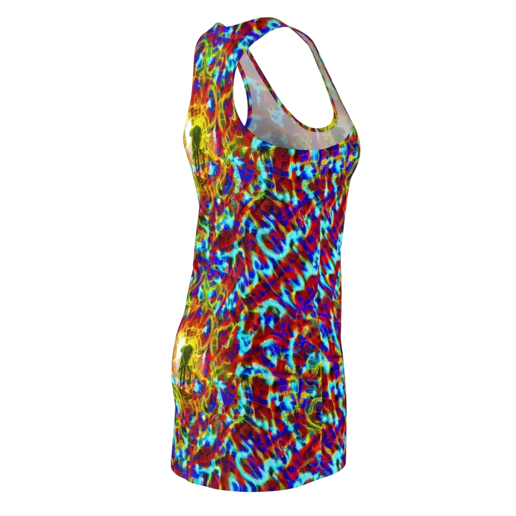 Electric Tempest on Racerback Dress — Back Side
