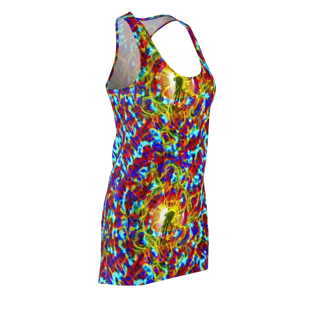 Electric Tempest on Racerback Dress — Front Side