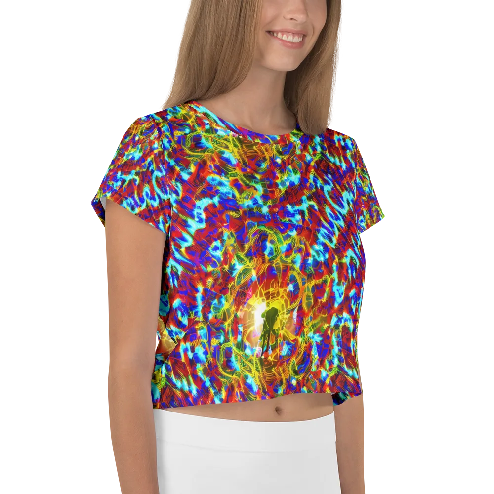 Electric Tempest on Crop Tee — Right