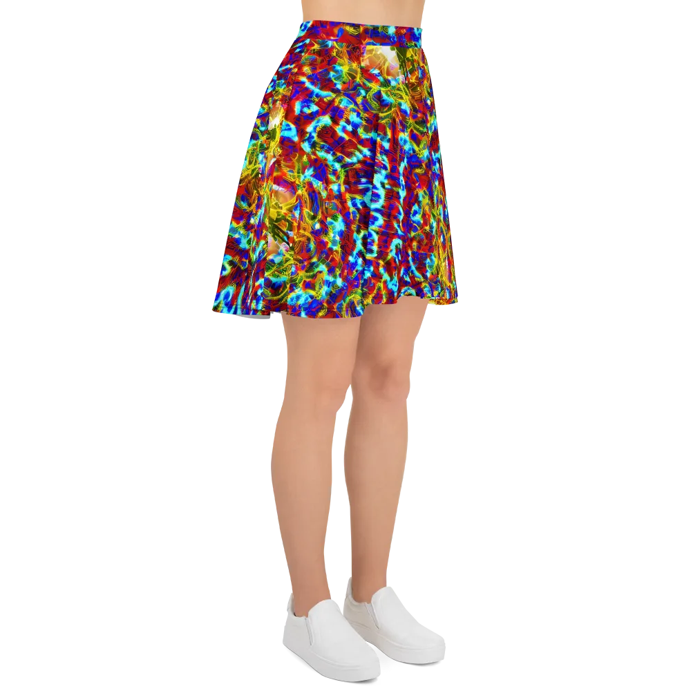 Electric Tempest on Skater Skirt — Right