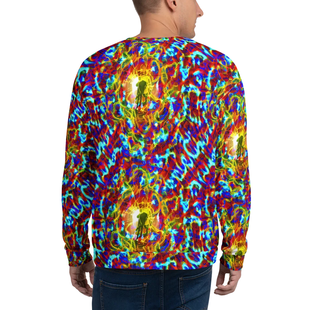 Electric Tempest on Sweatshirt — Back
