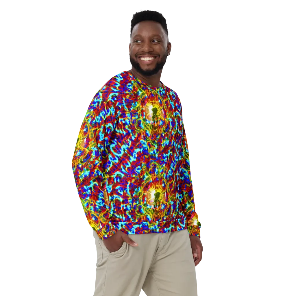 Electric Tempest on Sweatshirt — Front