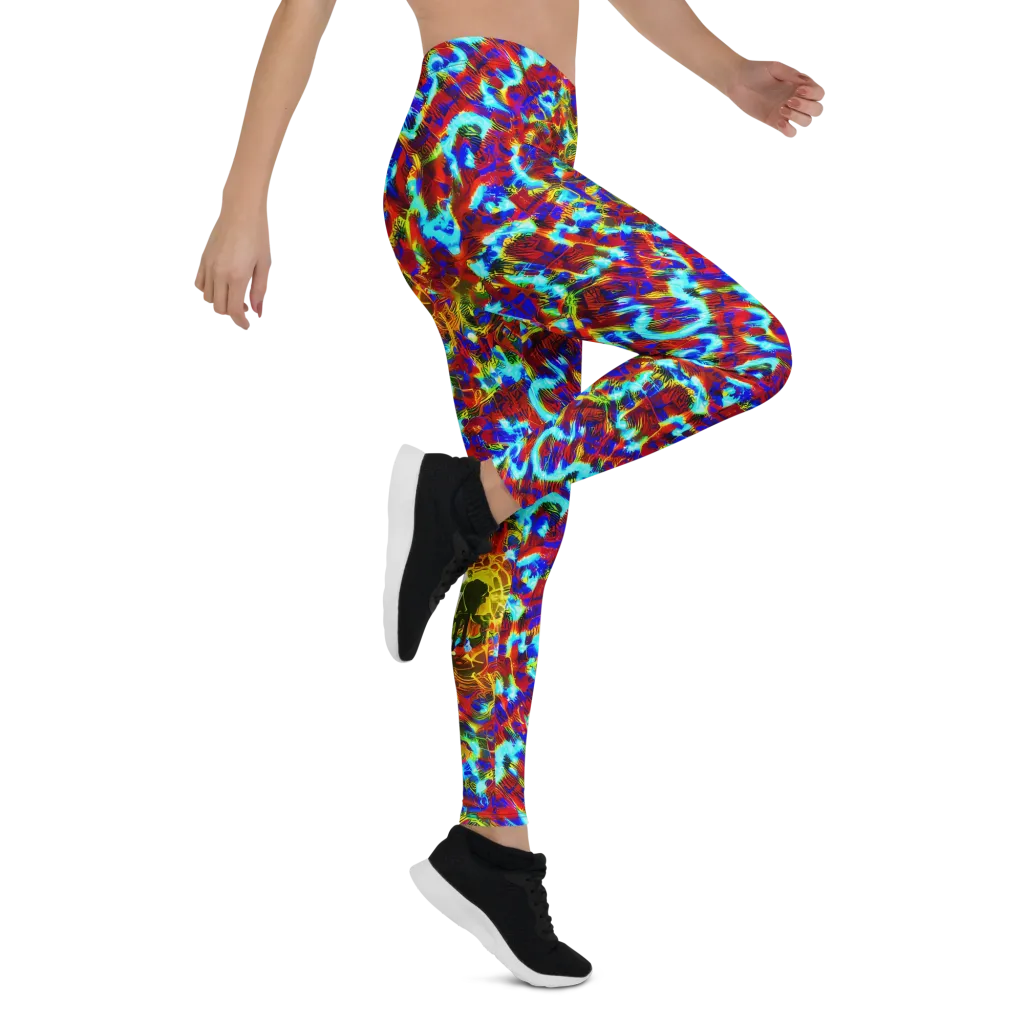 Electric Tempest on Leggings — Right